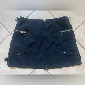 Vintage Y2K Dogpile Punk Mini Skirt